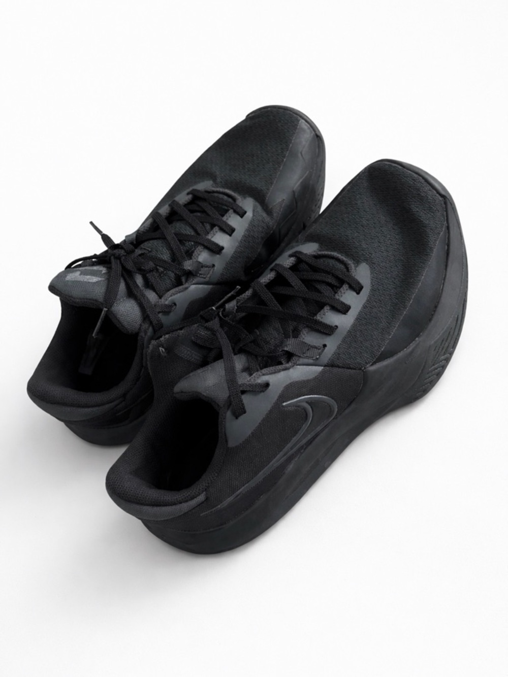 All-Black Nike Low-Top Sneakers